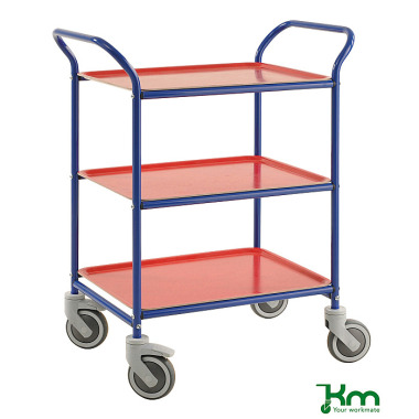 Kongamek Tray trolley, 770 x 495 x 960 mm KM1620-BR