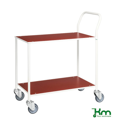 Kongamek Small table trolley, fully welded, 840 x 430 x 970 mm KM173-1B