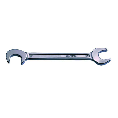 BAHCO Liliput double open-end wrench, 82.5° + 15° angled, SW 11 mm 1931M-11