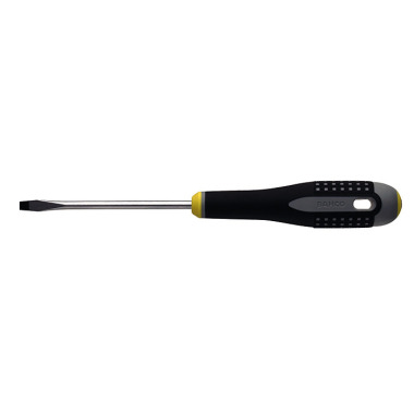 BAHCO Screwdriver, ERGO, slotted, 1.2 x 6.5 x 125 mm BE-8155