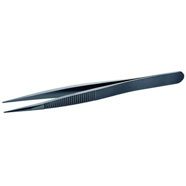 BAHCO High-precision tweezers, strong tips, serrated gripping surfaces TL 00B-SA