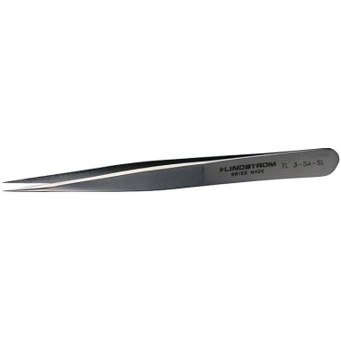 BAHCO High-precision tweezers with very sharp tips, short TL 3-SA-SL