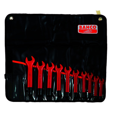 BAHCO Single-ended wrench set, insulated, 10-piece 6MV/10T