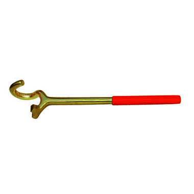 BAHCO Valve wrench, non-sparking, aluminum bronze, 350 mm NS202-350