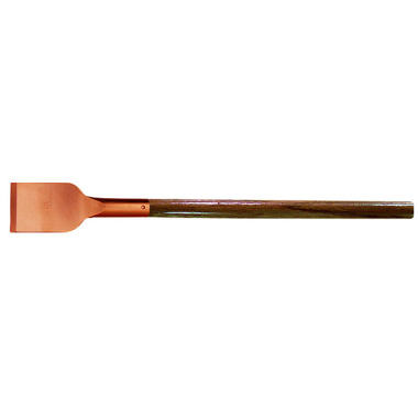 BAHCO Scraper with handle, non-sparking, beryllium copper, 225 mm NSB704-225