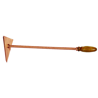 BAHCO Triangular plate scraper, non-sparking, beryllium copper, 450 mm NSB710-450