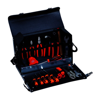 BAHCO tool set in leather case, 32 pieces 982000320