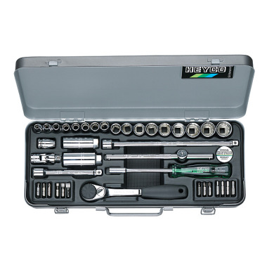 Heyco Socket Set, 3/8", 39 pcs. 00045001083