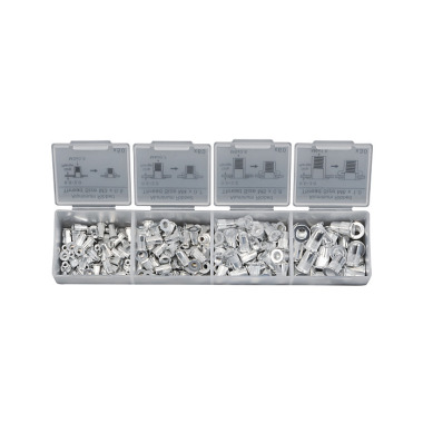 Heyco Rivet Nut Set in plastic box 01261001000