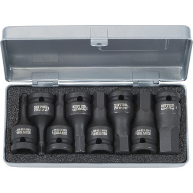 Heyco IMPACT Screwdriver socket set, 8 pcs. 06300550036