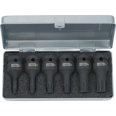 Heyco IMPACT Screwdriver socket set, 6 pcs. 06300580036