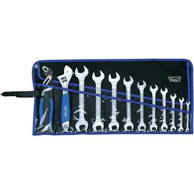 Heyco Set of double ended open jaw wrenches 50800021200