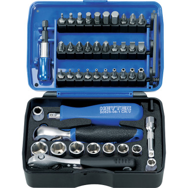 Heyco Socket- and Bit-Set, 44 pcs. 50829301883