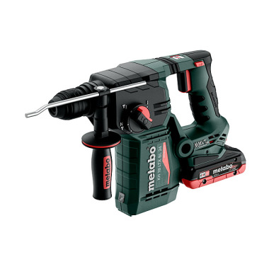 Metabo Akku-Kombihammer KH 18 LTX BL 24 (601713800) metaBOX 165 L 18V 2x4Ah LiHD + ASC 55