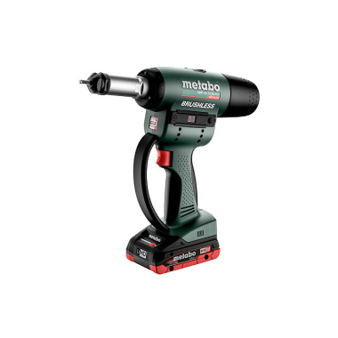 Metabo Akku-Nietmutternpistole NMP 18 LTX BL M10 (601788800) metaBOX 145 M 18V 2x4Ah LiHD + ASC 55