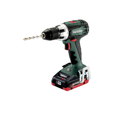 Metabo Akku-Bohrschrauber BS 18 LT (602102800) metaBOX 145 18V 2x4Ah LiHD + ASC 55