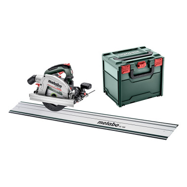 Metabo Set Akku-Handkreissäge KS 18 LTX 66 BL (691194840) mit Führungsschiene FS 160 metaBOX 340