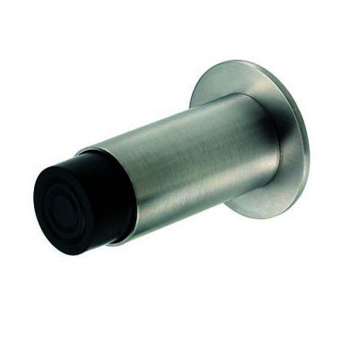 Woelm KWS 2064 Tope de puerta 80 mm de distancia a la pared, Ø 30 mm, accionado por resorte 206431