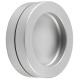 Woelm KWS 5253 Par de tiradores de concha Ø 65 mm, para puertas de cristal y madera 525373