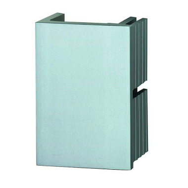 Woelm KWS 8845 Soporte final 120 x 18 mm, para tubo rectangular 884520