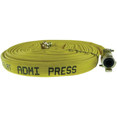 Pressluftschlauch Admi®Press FLAT Y ID 19mm AD 24mm L.20m gelb ADMIRAL 1501Y-19-20KE