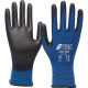 Handschuhe Skin Gr.9 blau/schwarz EN 388 PSA II NITRAS 6240-9