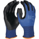 Handschuh SPIKE Gr.8 blau/schwarz EN 388/EN 407 PSA II PRO FIT 596-8