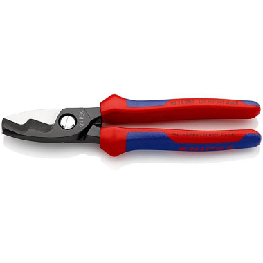 Kabelschere L.200mm Mehrkomp.-Hüllen KNIPEX 95 12 200