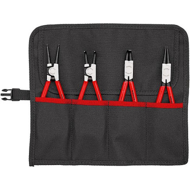 Sicherungsringzangensatz 4-tlg.in Rolltasche 19-60mm KNIPEX 00 19 56