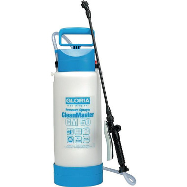 Drucksprühgerät CleanMaster CM 50 Füllinhalt 5l 3bar EPDM G.1,8kg GLORIA 000620.0000