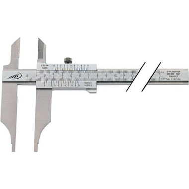 Werkstattmessschieber DIN 862 300mm m.Spitzen para llaxfrei 0230503