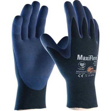 Handschuhe MaxiFlex® Elite™ 34-274 Gr.11 blau/blau Nyl.m.Nitrilmikroschaum 2443-11