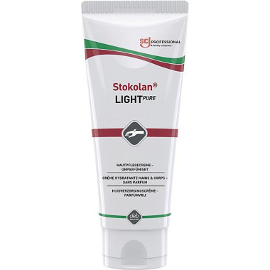 Hautpflegecreme Stokolan® Light PURE 100ml duft-/farbstofffrei Tube RES100ML