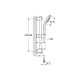 Grohe Brausestangenset EU PHORIA 110 MONO chrom 27266001