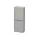 Duravit Halbhochschrank X -LARGE 238x500x1320mm Ans rechts betongrau matt XL1154R0707