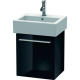 Duravit Waschtischunterba u X-LARGE 328x400x442mm A ns li sw hgl XL6209L4040