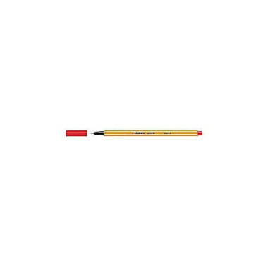 STABILO Fineliner point 8 8 88/40 0,4mm rot 304018330