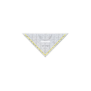 Aristo Geometriedreieck A R1648/2 Hypotenuse 325mm glasklar 232003500