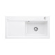 V&B Einbauspüle SUBWAY 60 XL FLAT 965x475mm Be re Exzent. St white 67192FRW