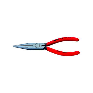 Knipex Alicate de bocas largas negro atramentado recubiertos de plástico 140mm 30 21 140