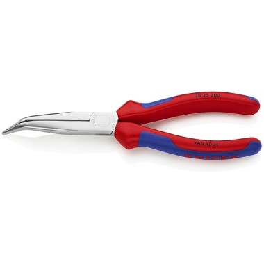 Knipex Alicate para mecánicos cromado con fundas en dos componentes 200mm 38 25 200