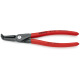 Knipex Alicate de precisión para arandelas gris atramentado 210mm 48 21 J31