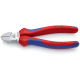 Knipex Alicate de corte diagonal cromado con fundas en dos componentes 160mm 70 05 160