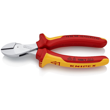 Knipex X-Cut cromado 160mm 73 06 160