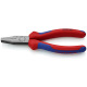 Knipex Alicate con bocas planas negro atramentado con fundas en dos componentes 160mm 20 02 160