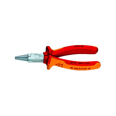 Knipex Alicate con bocas redondas cromado 160mm 22 06 160