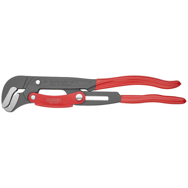 Knipex Llave para tubos en forma de S lacado al polvo, gris 420mm 83 61 015