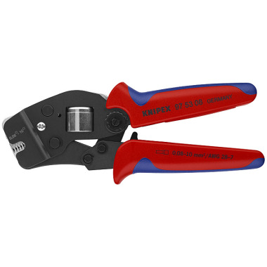 Knipex Alicate autoajustable para entallar punteras bruñido 190mm 97 53 08