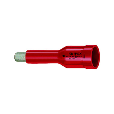 Knipex Vasos hexagonales, para tornillos de cabeza con hexágono interior 75mm 98 39 05