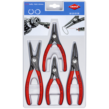 Knipex Juego de alicates de precisión para arandelas 00 20 03 SB